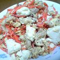 ゆずぴぃや's cooksnap of when they made 豆腐とベーコン、ニンジンのチャンプルー.