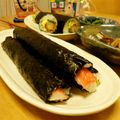 腹の上のポニョポニョ's cooksnap of when they made 幼児の節分＊恵方巻き 細巻き寿司＊.