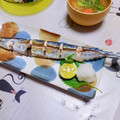 めみたん☆'s cooksnap of when they made 食べ易い「さんま塩焼き」の切り方.