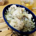 あみこぺ's cooksnap of when they made 牡蠣とマッシュルームのアヒージョ.