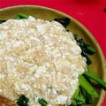 cucinaco's cooksnap of when they made 小松菜のふあふあ豆腐餡かけ.