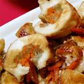 cucinaco's cooksnap of when they made 鶏のゴボウ巻き照り焼き.
