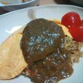 けのーび's cooksnap of when they made 残りカレーで、簡単オムカレー☆.
