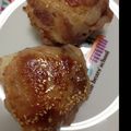 Myochin's cooksnap of when they made ゆず胡椒の上品肉巻きおにぎり.