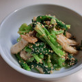 気まぐれ♡雨おんな's cooksnap of when they made 小松菜とエリンギのナムル 食感が最高！.