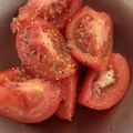 ☆lalapin☆'s cooksnap of when they made ＊冷やしトマトの塩オリーブオイルサラダ＊.