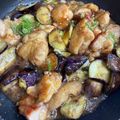 しましまもっぷ's cooksnap of when they made 意外と簡単黒酢炒め！ナス鶏ネギの黒酢炒め.
