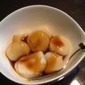 sikasuko's cooksnap of when they made 簡単！お豆腐白玉だんご☆みたらし味♪.