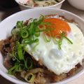 barurin's cooksnap of when they made 簡単☆しめじの鶏そぼろ丼.