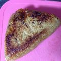 YRmammy's cooksnap of when they made つまみに☆キムチ油揚げに入れて焼いただけ.