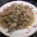 うのぷ's cooksnap of when they made 豚こまで安うま！ズボラしょうが焼き.