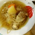 M130018's cooksnap of when they made 《圧力鍋使用》ゴロゴロ野菜のスープ.