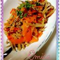 emicaxxx's cooksnap of when they made 人参とごぼうのピラピラきんぴら♪.