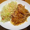 pachaooo's cooksnap of when they made 簡単おかず生姜焼き.