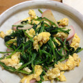 オルミ's cooksnap of when they made かまぼことほうれん草の炒め物.