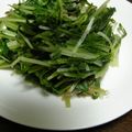 アレキサンドライト's cooksnap of when they made ミズナのおかか炒め.