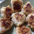 あっぷる杏's cooksnap of when they made 野菜嫌いさんの醤油チーズ焼きおにぎり♪.