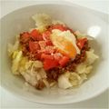 たにはらあや's cooksnap of when they made 野菜たっぷり❤️タコライス☆.