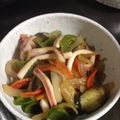 わすれぽ's cooksnap of when they made イカと野菜のピリ辛炒め.