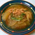 yoco＆hana's cooksnap of when they made 大根とツナの煮物.