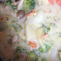 こびと桃's cooksnap of when they made ちょっと和風　鮭と豆乳のシチュー.