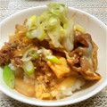 tamama1102's cooksnap of when they made ＊簡単＊牛肉の卵とじ＊.
