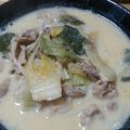 ソラねこ22's cooksnap of when they made ★まろやか♪豆乳キムチうどん★.