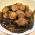 ポピー５'s cooksnap of when they made 茎わかめとホタテ貝ひもの煮物.
