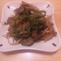 もる蔵's cooksnap of when they made 簡単♡なす・ピーマン・もやしの味噌炒め.