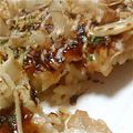 ♥綾♥'s cooksnap of when they made モチモチ☆ごはん入りお好み焼き.