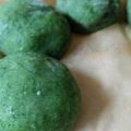 もりしん's cooksnap of when they made 草餅(よもぎ大福).