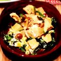 poppys's cooksnap of when they made 高野豆腐のしめじホウレン草卵とじ.