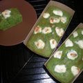いさぶん's cooksnap of when they made 【小松菜とｺﾞﾏのふんわりケーキ♫♬】.