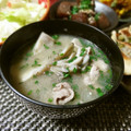 さとこぱんたーに's cooksnap of when they made 舞茸と豚肉の炒めみそ汁.