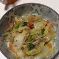 きえこ's cooksnap of when they made パパっと！ドーン！白菜オイスターソース丼.