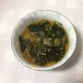 べる5's cooksnap of when they made 《簡単♪》 ネギわかめスープ.