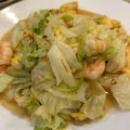クック9YCKQL☆'s cooksnap of when they made ＊キャベツと海老の中華炒め＊.