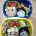 nikomi's cooksnap of when they made ＊キャラ弁＊ 鬼と福.