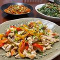 Superlittleboo's cooksnap of when they made 柔らか鶏胸肉で作る♪青椒肉絲”風”.