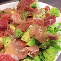 Moriharp's cooksnap of when they made アボガド＆水菜＆生ハムのグレフルサラダ.