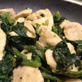 ありんこす☆'s cooksnap of when they made 鳥胸とほうれん草のマヨカレー炒め.