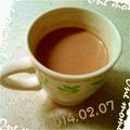 linhua's cooksnap of when they made ホットチョコレート.