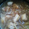 ☆しいたんママ☆'s cooksnap of when they made 鶏胸肉と大根の味噌炒め煮.