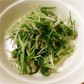 しゃりっとさん's cooksnap of when they made ☆激ウマ水菜とごま塩のナムル★.
