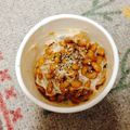joy09's cooksnap of when they made 黒コショウ納豆.