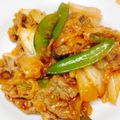 みどりの首輪's cooksnap of when they made 10分でできる！牛肉のキムチ炒め.