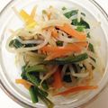 riiiiiee's cooksnap of when they made 彩り鮮やか♬３色ナムル.