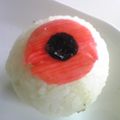 ありえるこ's cooksnap of when they made Happyキャラ弁*目玉おやじ*.