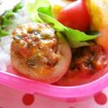 まじゅじゅ's cooksnap of when they made お弁当にポテトのミートチーズ焼き.