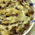☆はーこ☆'s cooksnap of when they made かぼちゃと牛肉そぼろのチーズ焼き.